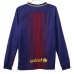 Maillot de Foot FC Barcelone Tenue Domicile Retro 2017-18 Manche Longue