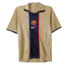 Maillot de Foot FC Barcelone Tenue Extérieur Retro 2001-02