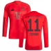 Maillot de Foot FC Bayern Munich Coman 11 Tenue Domicile 2024/25 Manche Longue