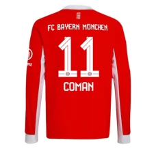 Maillot de Foot FC Bayern Munich Coman 11 Tenue Domicile 2025/26 Manche Longue