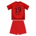 Maillot de Foot FC Bayern Munich Davies 19 Enfant Tenue Domicile 2024/25