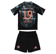 Maillot de Foot FC Bayern Munich Davies 19 Enfant Tenue Extérieur 2024/25