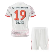 Maillot de Foot FC Bayern Munich Davies 19 Enfant Tenue Extérieur 2025/26