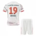 Maillot de Foot FC Bayern Munich Davies 19 Enfant Tenue Extérieur 2025/26