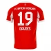 Maillot de Foot FC Bayern Munich Davies 19 Tenue Domicile 2025/26 Maillot de Foot FC Bayern Munich Davies 19 Tenue Domicile 2025/26