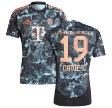 Maillot de Foot FC Bayern Munich Davies 19 Tenue Extérieur 2024/25