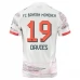 Maillot de Foot FC Bayern Munich Davies 19 Tenue Extérieur 2025/26