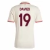 Maillot de Foot FC Bayern Munich Davies 19 Tenue Third 2024/25