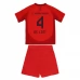 Maillot de Foot FC Bayern Munich De Ligt 4 Enfant Tenue Domicile 2024/25