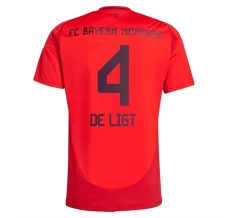 Maillot de Foot FC Bayern Munich De Ligt 4 Tenue Domicile 2024/25