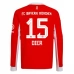 Maillot de Foot FC Bayern Munich Dier 15 Tenue Domicile 2025/26 Manche Longue