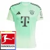 Maillot de Foot FC Bayern Munich Gardien Tenue Domicile Bundesliga Patch 2025/26