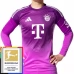 Maillot de Foot FC Bayern Munich Gardien Tenue Domicile Purple Bundesliga Champions Patch 2025/26 Manche Longue Maillot de Foot FC Bayern Munich Gardien Tenue Domicile Purple Bundesliga Champions Patch 2025/26 Manche Longue