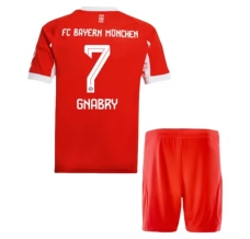 Maillot de Foot FC Bayern Munich Gnabry 7 Enfant Tenue Domicile 2025/26