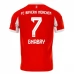 Maillot de Foot FC Bayern Munich Gnabry 7 Tenue Domicile 2025/26