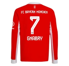 Maillot de Foot FC Bayern Munich Gnabry 7 Tenue Domicile 2025/26 Manche Longue