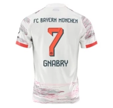 Maillot de Foot FC Bayern Munich Gnabry 7 Tenue Extérieur 2025/26
