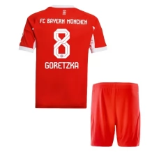 Maillot de Foot FC Bayern Munich Goretzka 8 Enfant Tenue Domicile 2025/26