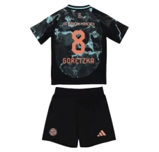 Maillot de Foot FC Bayern Munich Goretzka 8 Enfant Tenue Extérieur 2024/25