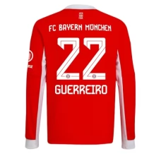 Maillot de Foot FC Bayern Munich Guerreiro 22 Tenue Domicile 2025/26 Manche Longue