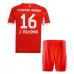 Maillot de Foot FC Bayern Munich J.Palhinha 16 Enfant Tenue Domicile 2025/26