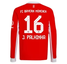 Maillot de Foot FC Bayern Munich J.Palhinha 16 Tenue Domicile 2025/26 Manche Longue