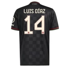 Maillot de Foot FC Bayern Munich Luis Díaz 14 Tenue Third 2025/26 Maillot de Foot FC Bayern Munich Luis Díaz 14 Tenue Third 2025/26