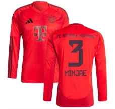 Maillot de Foot FC Bayern Munich Minjae 3 Tenue Domicile 2024/25 Manche Longue