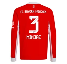 Maillot de Foot FC Bayern Munich Minjae 3 Tenue Domicile 2025/26 Manche Longue