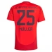 Maillot de Foot FC Bayern Munich Müller 25 Tenue Domicile 2024/25