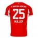 Maillot de Foot FC Bayern Munich Müller 25 Tenue Domicile 2025/26