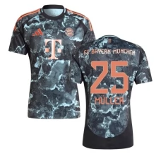 Maillot de Foot FC Bayern Munich Müller 25 Tenue Extérieur 2024/25