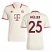 Maillot de Foot FC Bayern Munich Müller 25 Tenue Third 2024/25