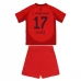 Maillot de Foot FC Bayern Munich Olise 17 Enfant Tenue Domicile 2024/25