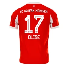 Maillot de Foot FC Bayern Munich Olise 17 Tenue Domicile 2025/26