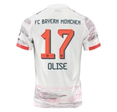 Maillot de Foot FC Bayern Munich Olise 17 Tenue Extérieur 2025/26