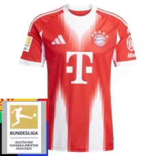 Maillot de Foot FC Bayern Munich Tenue Domicile Bundesliga Champions Patch 2025/26