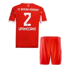 Maillot de Foot FC Bayern Munich Upamecano 2 Enfant Tenue Domicile 2025/26
