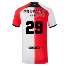 Maillot de Foot Feyenoord Rotterdam Gimenez 29 Tenue Domicile 2024/25