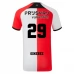 Maillot de Foot Feyenoord Rotterdam Gimenez 29 Tenue Domicile 2024/25