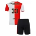 Maillot de Foot Feyenoord Rotterdam Hancko 33 Enfant Tenue Domicile 2025/26