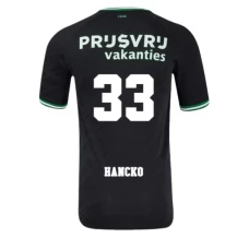 Maillot de Foot Feyenoord Rotterdam Hancko 33 Tenue Extérieur 2024/25