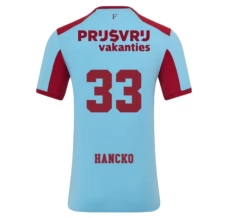 Maillot de Foot Feyenoord Rotterdam Hancko 33 Tenue Third 2025/26