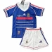 Maillot de Foot France Enfant Tenue Domicile Retro 1998