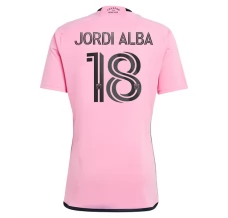 Maillot de Foot Inter Miami CF Jordi Alba 18 Tenue Domicile 2024/25