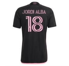 Maillot de Foot Inter Miami CF Jordi Alba 18 Tenue Extérieur 2024/25