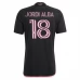 Maillot de Foot Inter Miami CF Jordi Alba 18 Tenue Extérieur 2024/25