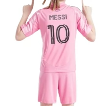 Maillot de Foot Inter Miami CF Messi 10 Enfant Tenue Domicile 2025/26
