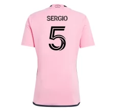 Maillot de Foot Inter Miami CF Sergio 5 Tenue Domicile 2024/25