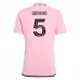 Maillot de Foot Inter Miami CF Sergio 5 Tenue Domicile 2024/25